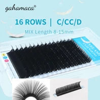 Extensions Cils Individuels ANNAFRIS Korean PBT 8-25mm – Matte Naturel Faux Vison | Fournitures Lashes Professionnel