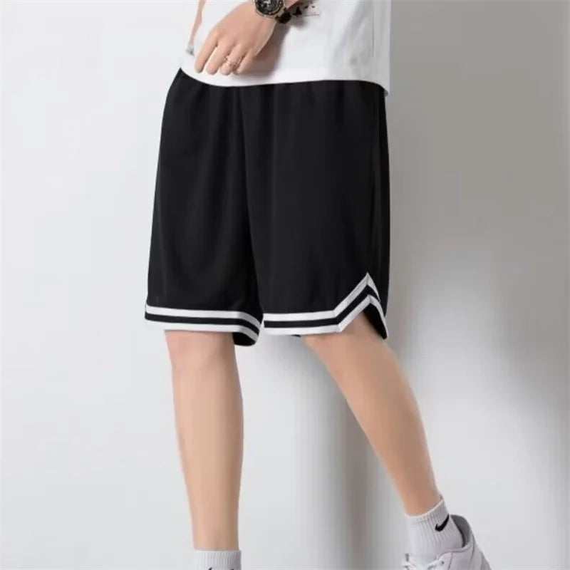 Short Homme Basketball Sport Été Casual Loose Respirant – Style Américain 5 Poches Entraînement | Mode Homme Sport