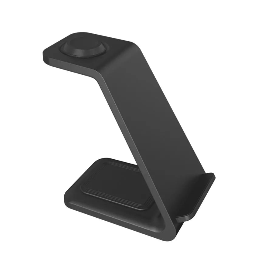 Chargeur 3-en-1 Stand Charge Rapide – iPhone 17-12 Apple Watch 6-8 iWatch AirPods Pro