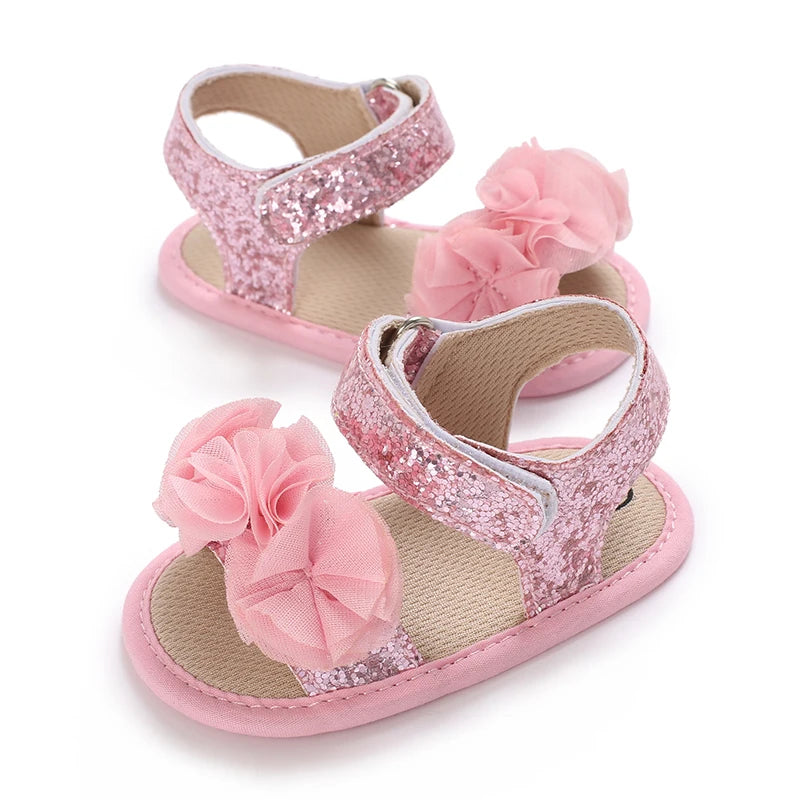 Chaussures Bébé Fille Rose Semelle Souple – Ballerines Légères Confortables Premiers Pas Casual