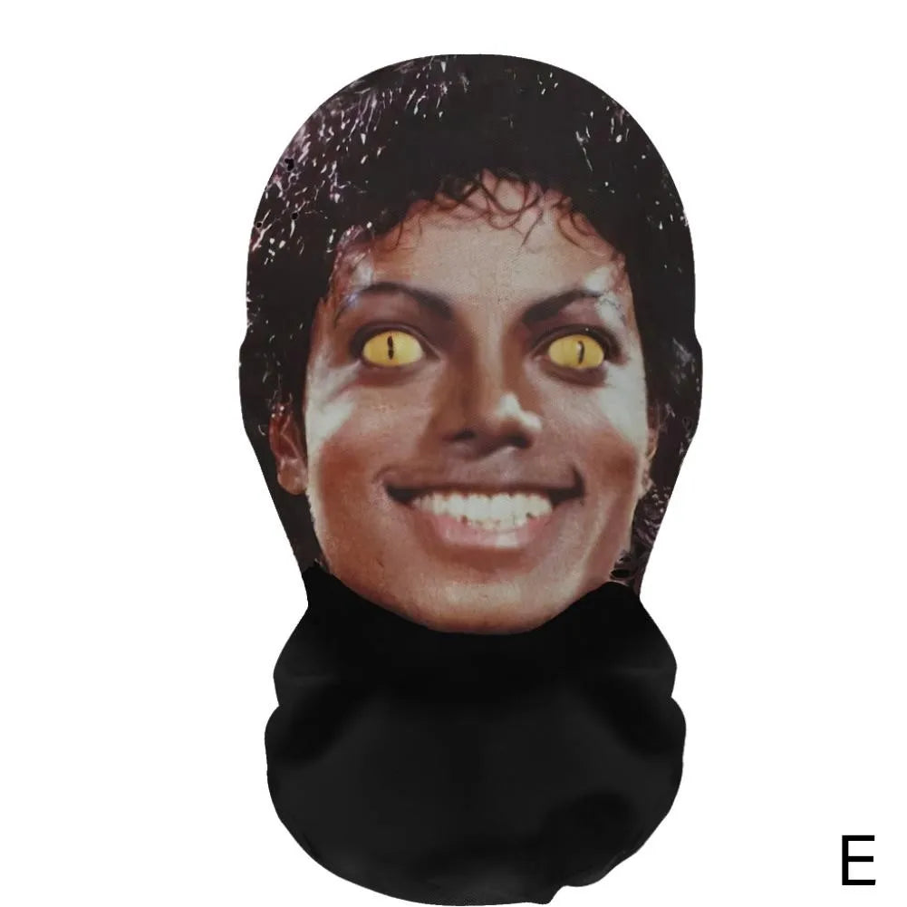 Masque Visage Complet Imprimé 3D - Cosplay, Halloween & Soirées Thématiques
