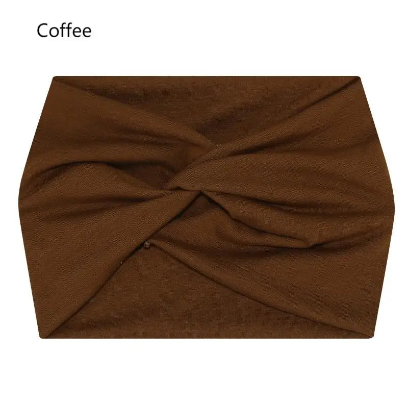 Bandeau Cheveux Large Élastique Femme – Sport, Yoga, Running & Maquillage | Turban Anti-Transpiration | Multiusage Tendance
