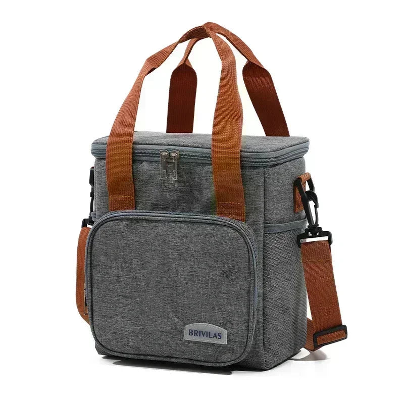 Sac Repas Isotherme – Lunch Bag Pique-Nique Camping Travail École Anti-Fuite Bandoulière
