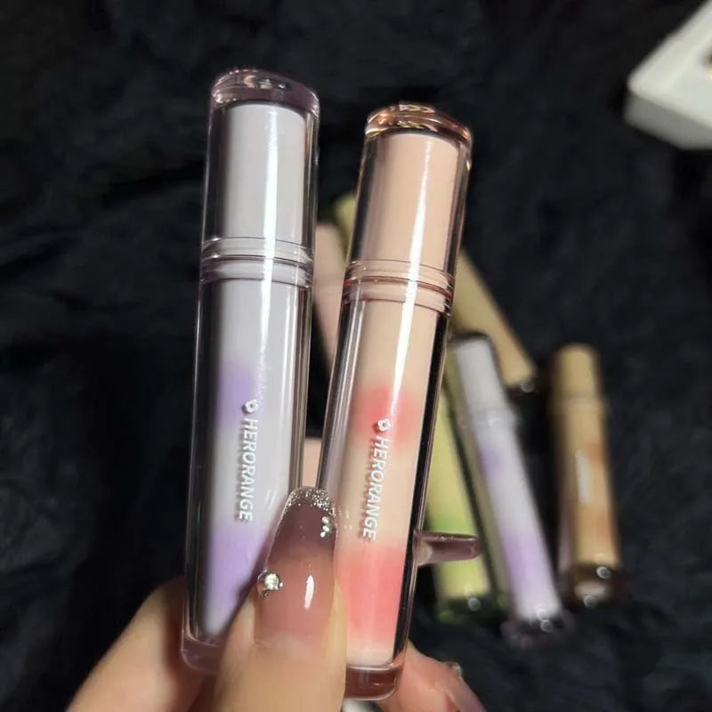 Gloss Miroir Iced Tea – Lip Glaze Jelly Transparent Waterproof | Rouge à Lèvres Liquide Effet Glacé