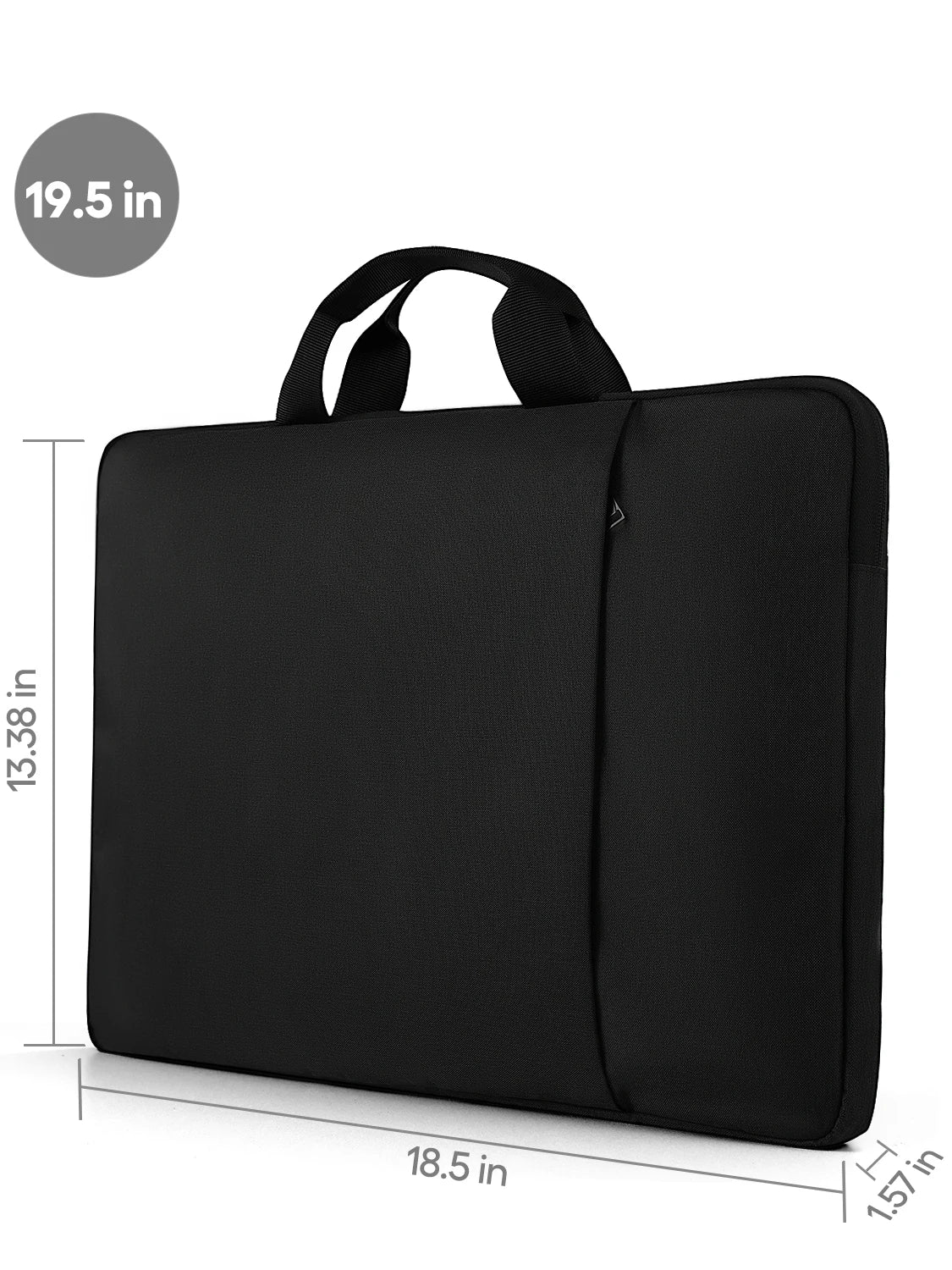 UPERFECT Housse 19.5'' – Sac Transport Moniteur Portable, Laptop & Tablette | Grande Poche Zipper & Poignée