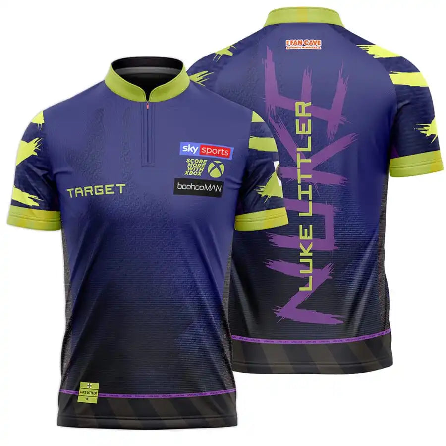 T-Shirt Fan Luke Littler "The Nuke" PDC Darts 2026 – 3D-gedrucktes Kurzarm-Trikot für Herren