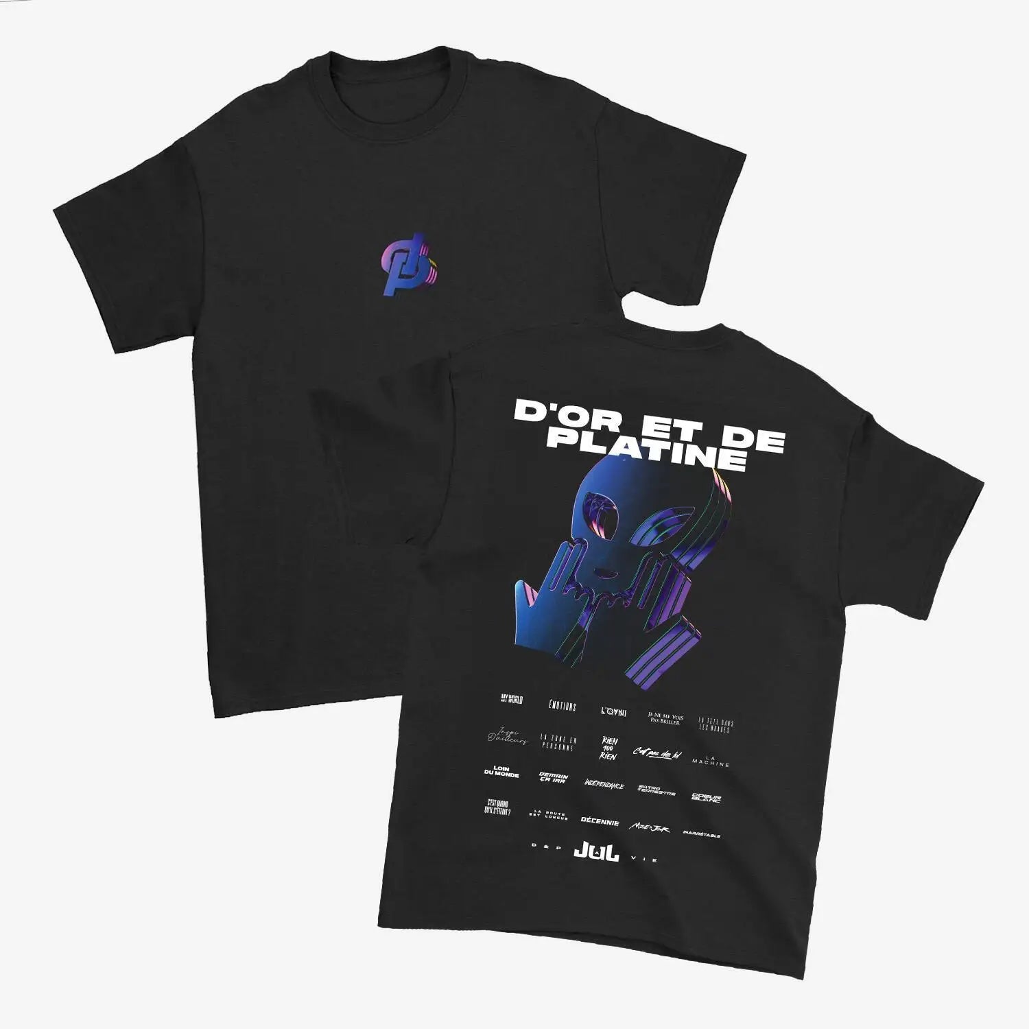 T-Shirt Unisexe 100% Coton Rap Français Hip Hop Imprimé Manches Courtes Casual Fashion Streetwear Homme Femme Tendance – Tee Shirt Rap Premium Urban | Mode Streetwear Premium