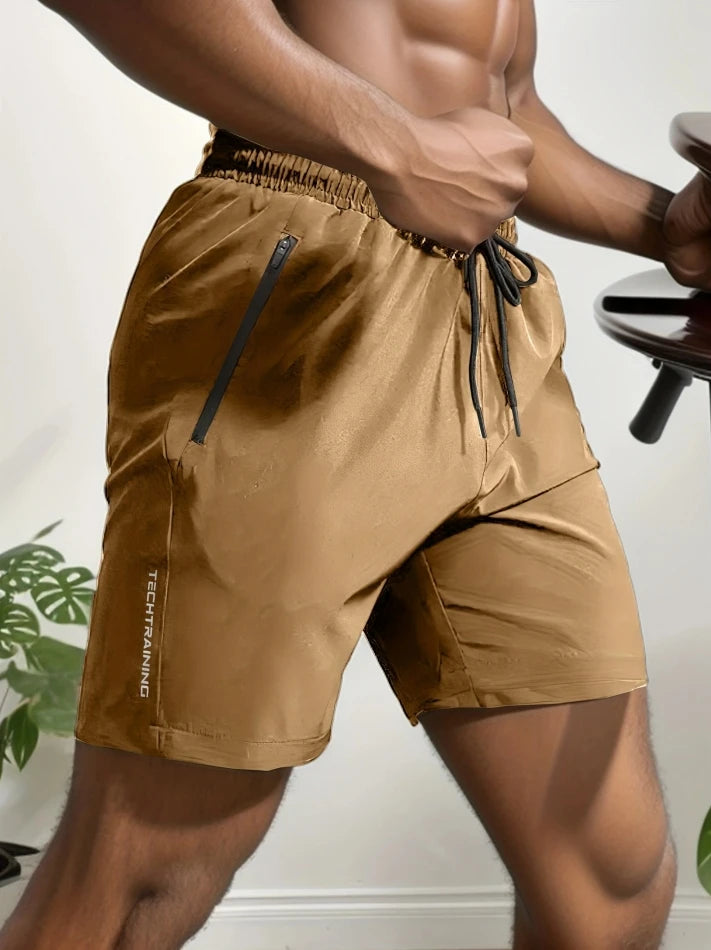 Short Homme Sport Séchage Rapide Respirant Gym Workout Running Cyclisme Cordon Taille Été Léger Confortable | Short Sport Séchage Rapide Premium