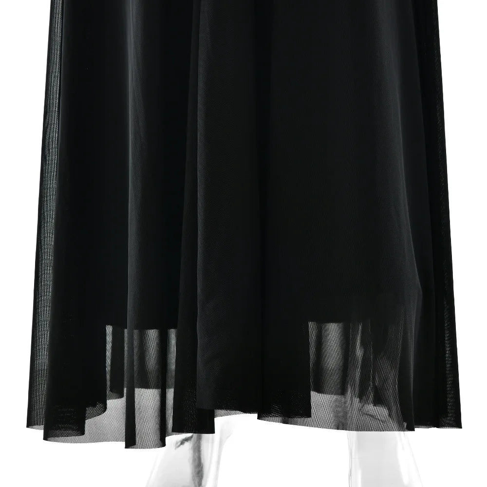High-Waist Bodycon Maxi-Kleid mit Cut-Outs – Sexy Damen Club- & Abendmode | XIAOTANG