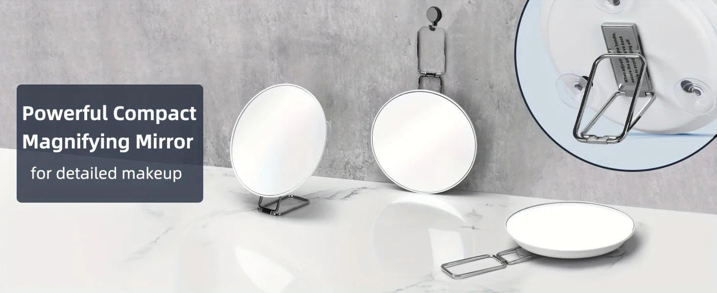 Miroir Grossissant Portable Maquillage 10x/20x/30x – Précision Professionnelle | Maison & Voyage | Outil Beauté