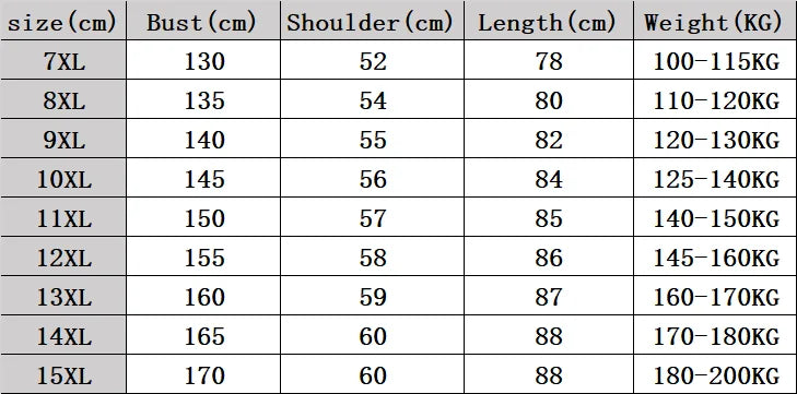 T-shirt Grande Taille 15XL Cartoon Homme – Col Rond Graphic Casual Été jusqu'à 200kg