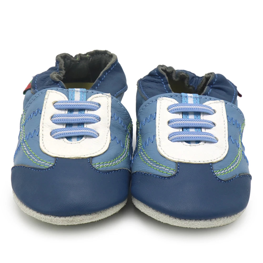 Chaussures Bébé Cuir Mouton Souple Antidérapantes – Premiers Pas Unisexe 0-24 Mois Carozoo