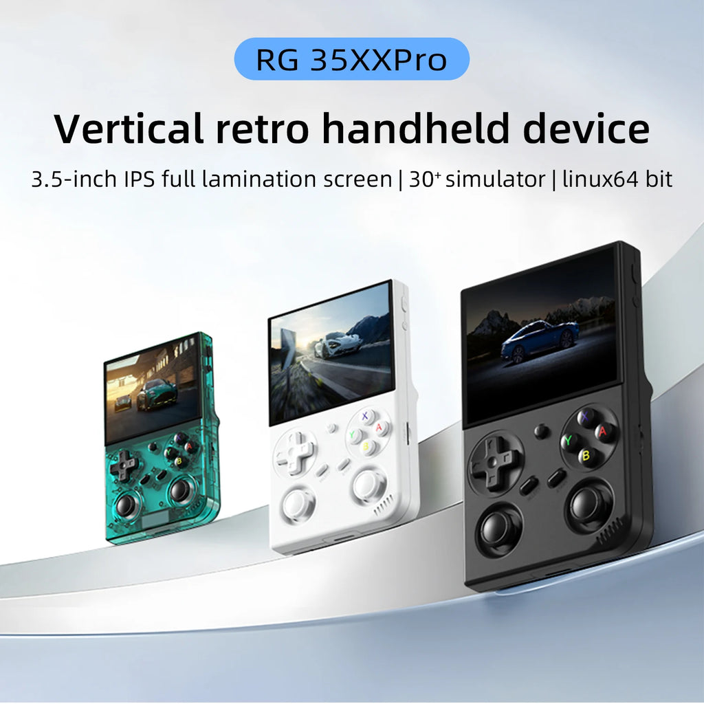 ANBERNIC RG35XX Pro Console de Jeu Portable Retro – Écran IPS 3.5'' | Linux WiFi PSP Gaming
