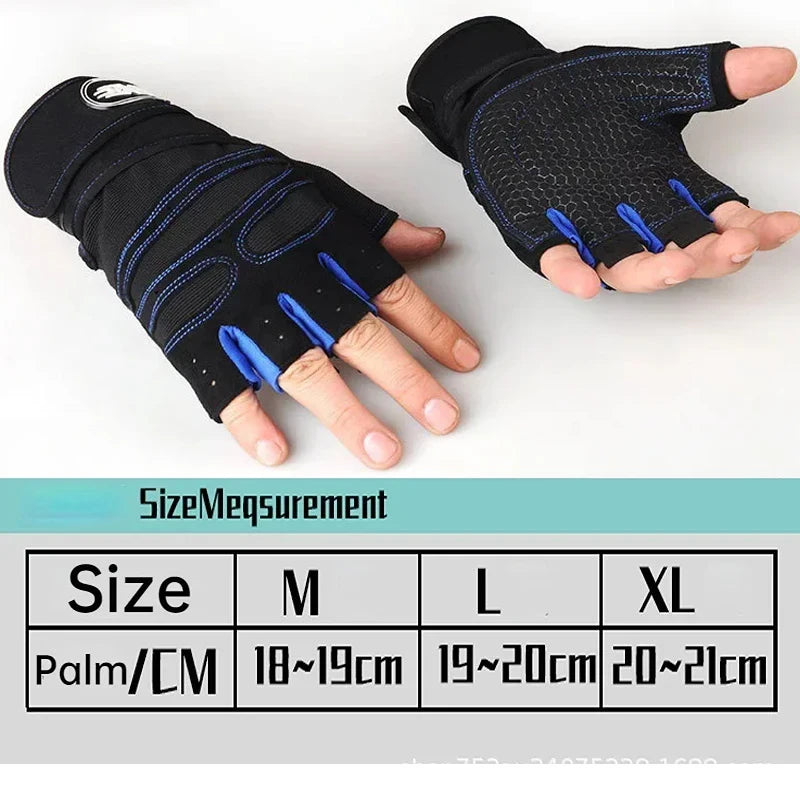 Gants Sport Unisexe Anti-Choc & Anti-Glisse – Protection Poignets | Cyclisme, Randonnée, Musculation & Fitness | Homme & Femme