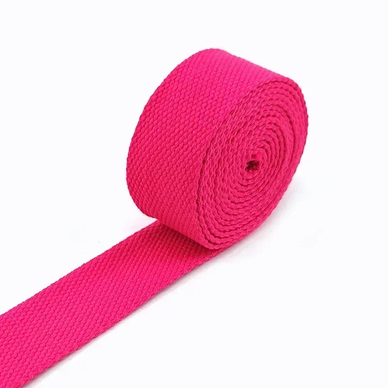 Sangle Coton 8M – Ruban Toile 20-50mm Couture DIY Sac Ceinture Bretelle Accessoires
