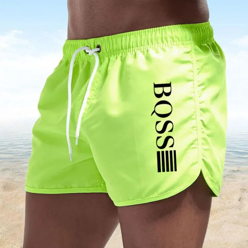 Short de Bain Homme Séchage Rapide Respirant Filet – Surf Plage Fitness Natation Taille Élastique Été | Mode Homme Aquatique