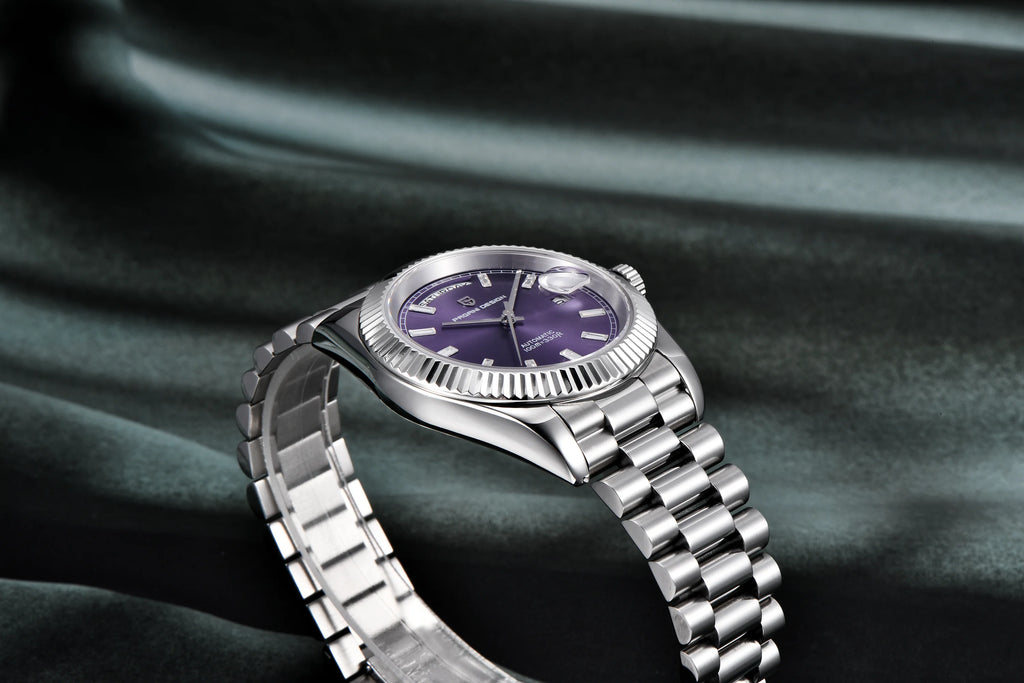 PAGANI DESIGN DD40 2026 Montre Automatique Homme – Verre Saphir AR, Mécanique, Acier Inoxydable | Montre Luxe Homme