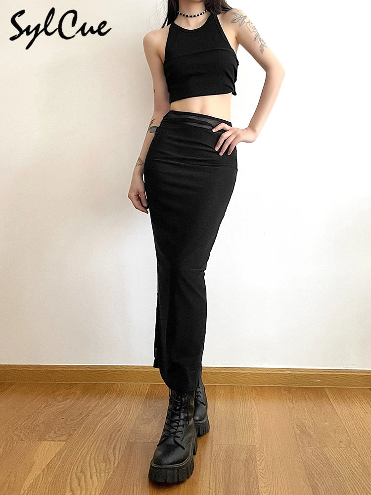 Sexy High-Waist Stretchrock - Enganliegend, Freizeit, Streetwear für Sommer & Reisen Damen | Sylcue