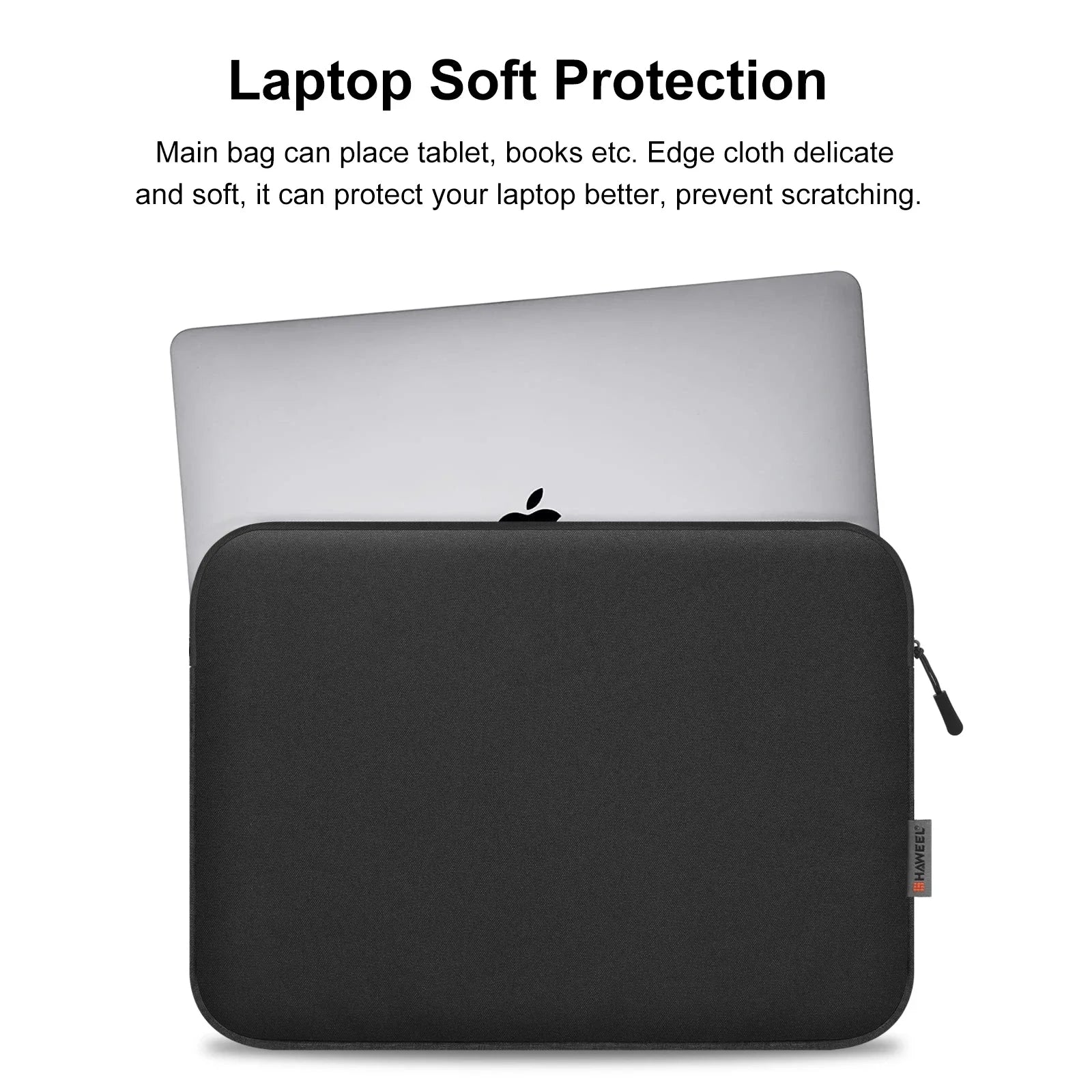 Sacoche Ordinateur Portable 13 15 16 Pouces – Housse Tablette Zippée Mallette Bureau