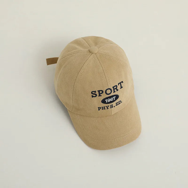 Casquette Enfant Réglable Lettre – Bob Anti-UV Garçon Fille Printemps Été Automne Outdoor