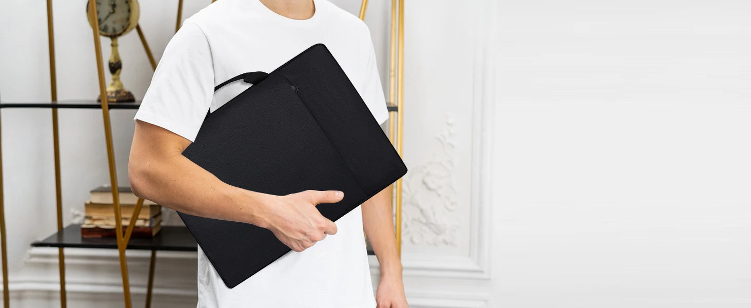 UPERFECT Housse 19.5'' – Sac Transport Moniteur Portable, Laptop & Tablette | Grande Poche Zipper & Poignée