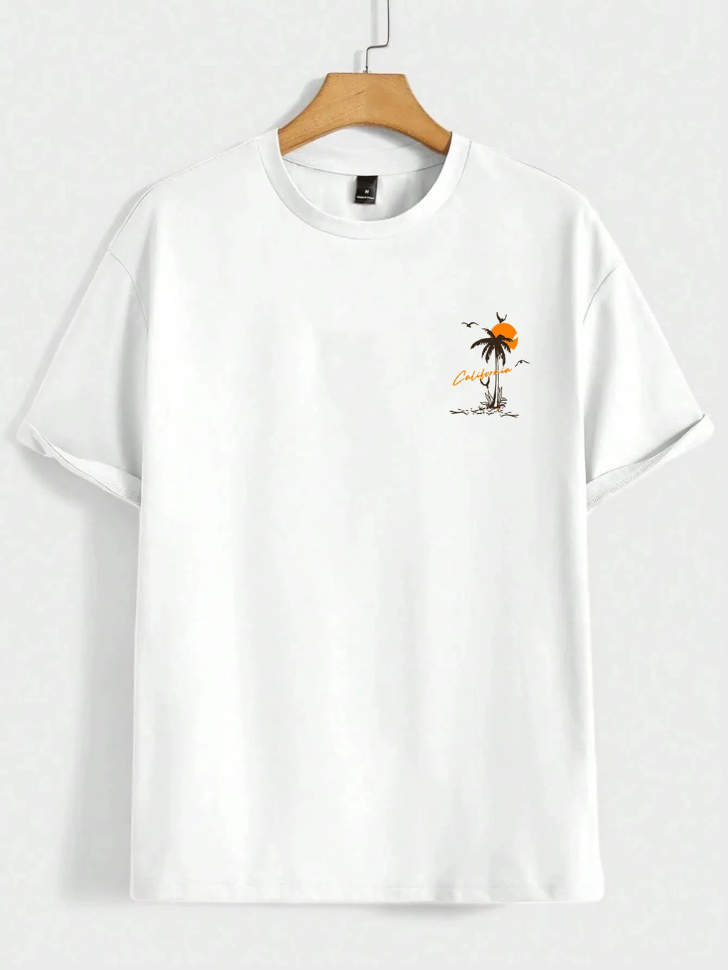 T-Shirt Homme Oversize Coton Imprimé California Adventure Été Loose Fashion Casual Tendance – Tee Graphique Voyage West Coast Streetwear | Mode Homme Premium