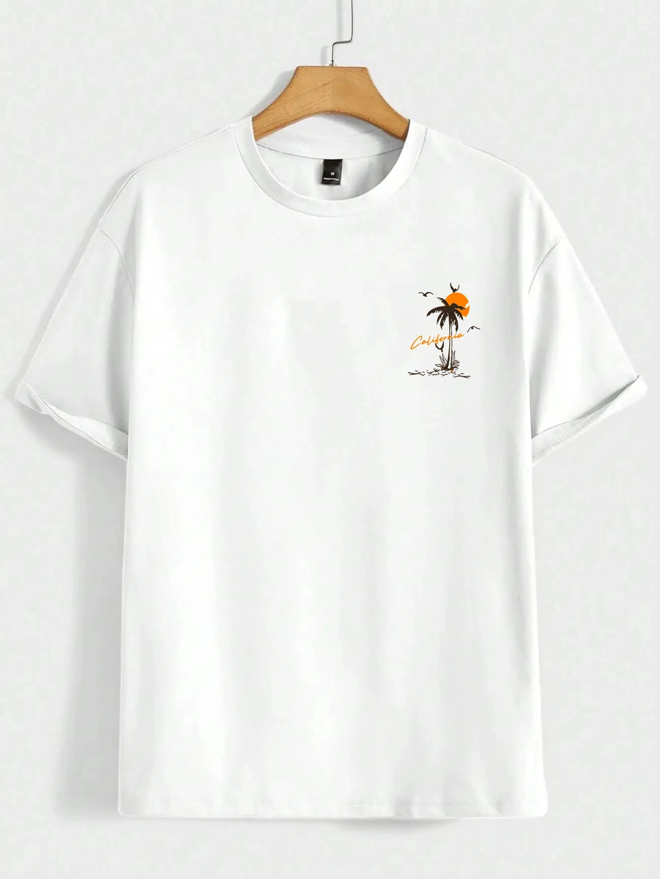 T-Shirt Homme Oversize Coton Imprimé California Adventure Été Loose Fashion Casual Tendance – Tee Graphique Voyage West Coast Streetwear | Mode Homme Premium