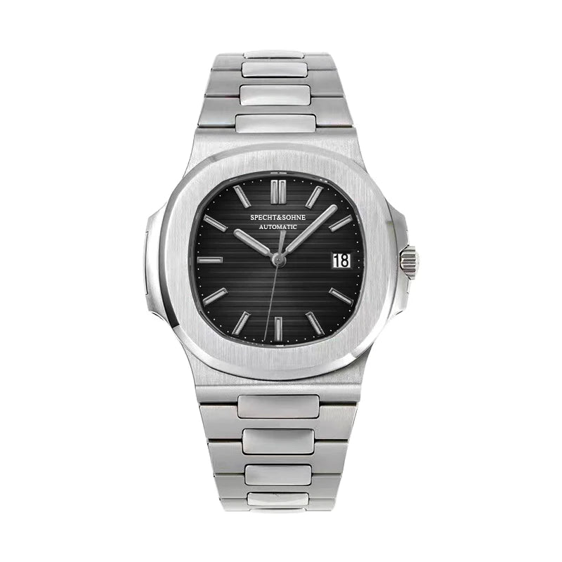Montre Homme Specht&Sohne Automatique Mécanique Japon 42mm Luxe Élégante Intemporelle | Montre Specht&Sohne Automatique Mécanique Japon Premium