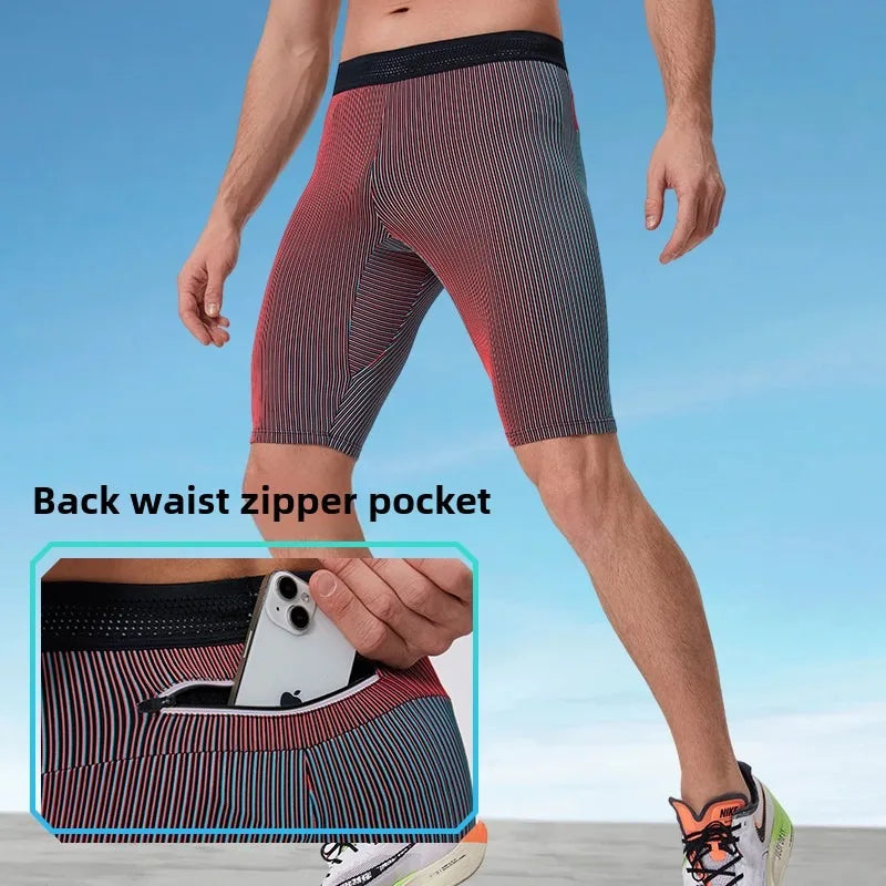 Collant Compression Homme Running & Marathon – Séchage Rapide | Legging Fitness, Musculation & Gym | Maintien & Performance