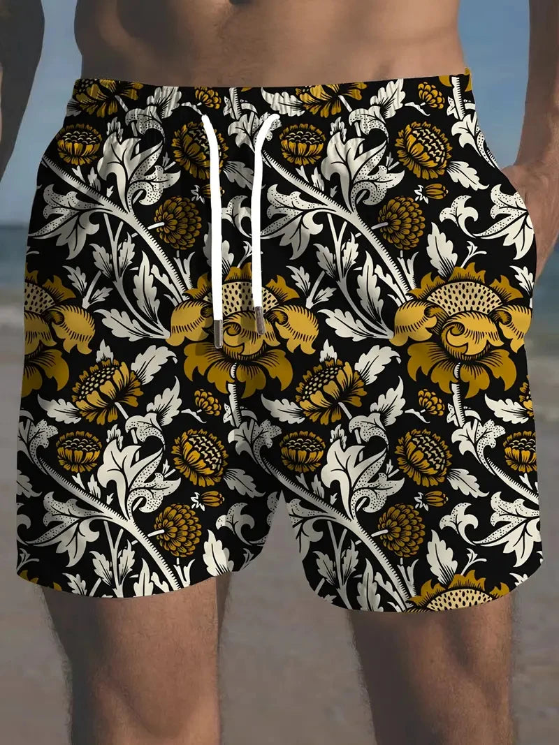 Short de Bain 3D Homme & Garçon – Séchage Rapide | Surf, Plage & Fitness Été | Maillot de Bain Fashion Tendance