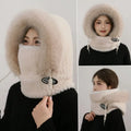 Bonnet Russe Polaire avec Cagoule – Protection Thermique Coupe-Vent | Ski, Vélo & Grand Froid
