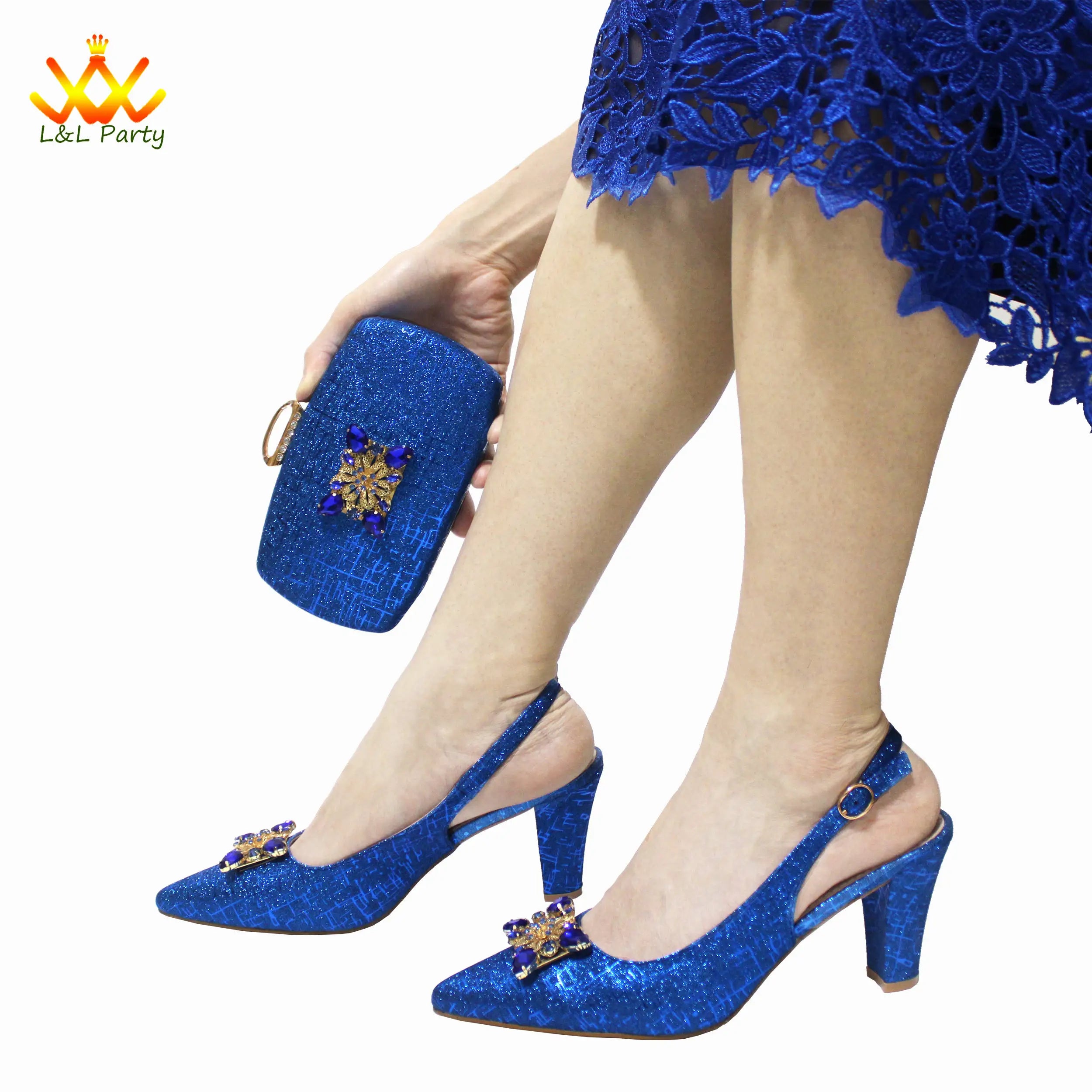 Ensemble Chaussures + Sac Italien Orange Cristal – Pumps Luxe Mariage Fête 2024