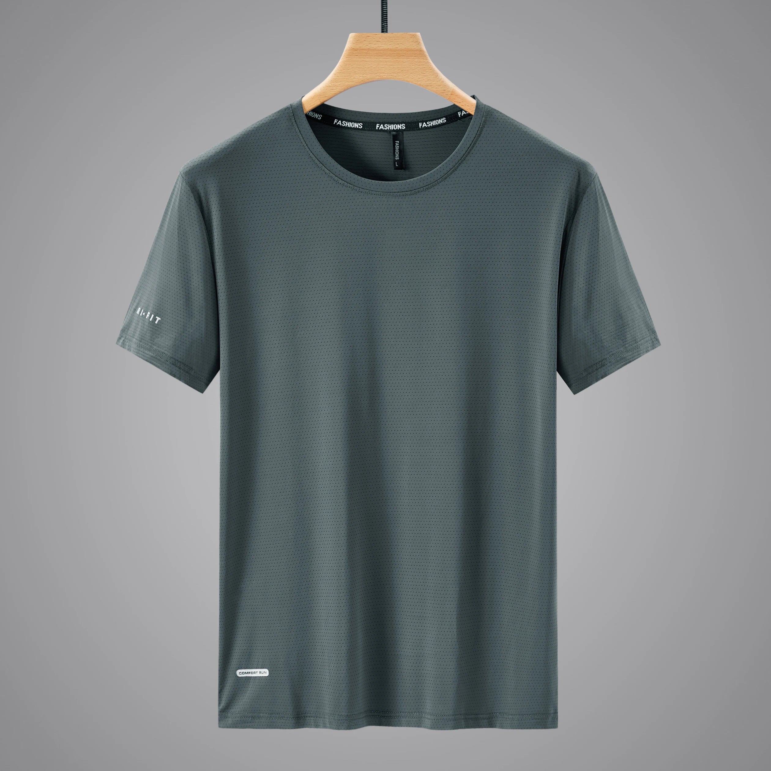 T-Shirt Sport Homme Séchage Rapide Manches Courtes Été Casual Blanc Grande Taille Oversize 6XL 7XL 8XL 9XL Gym Fitness – Tee Sport Performance Inclusif | Mode Homme Sport Premium