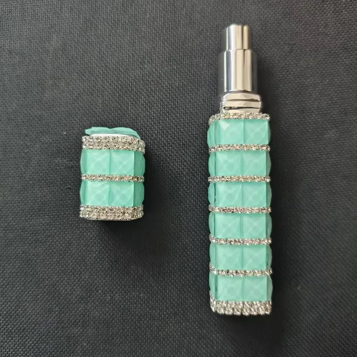 Flacon Parfum Vaporisateur Diamant 12ml – Verre Rechargeable | Échantillon & Voyage