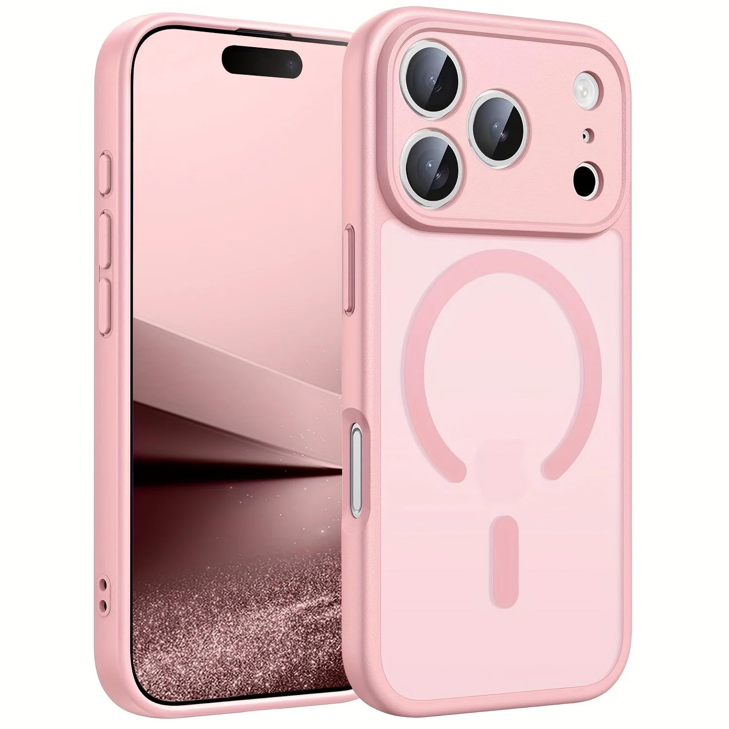 Coque Matte Translucide Magnétique Magsafe – iPhone 17 Air 16 16e 15 14 13 12 11 Pro Max
