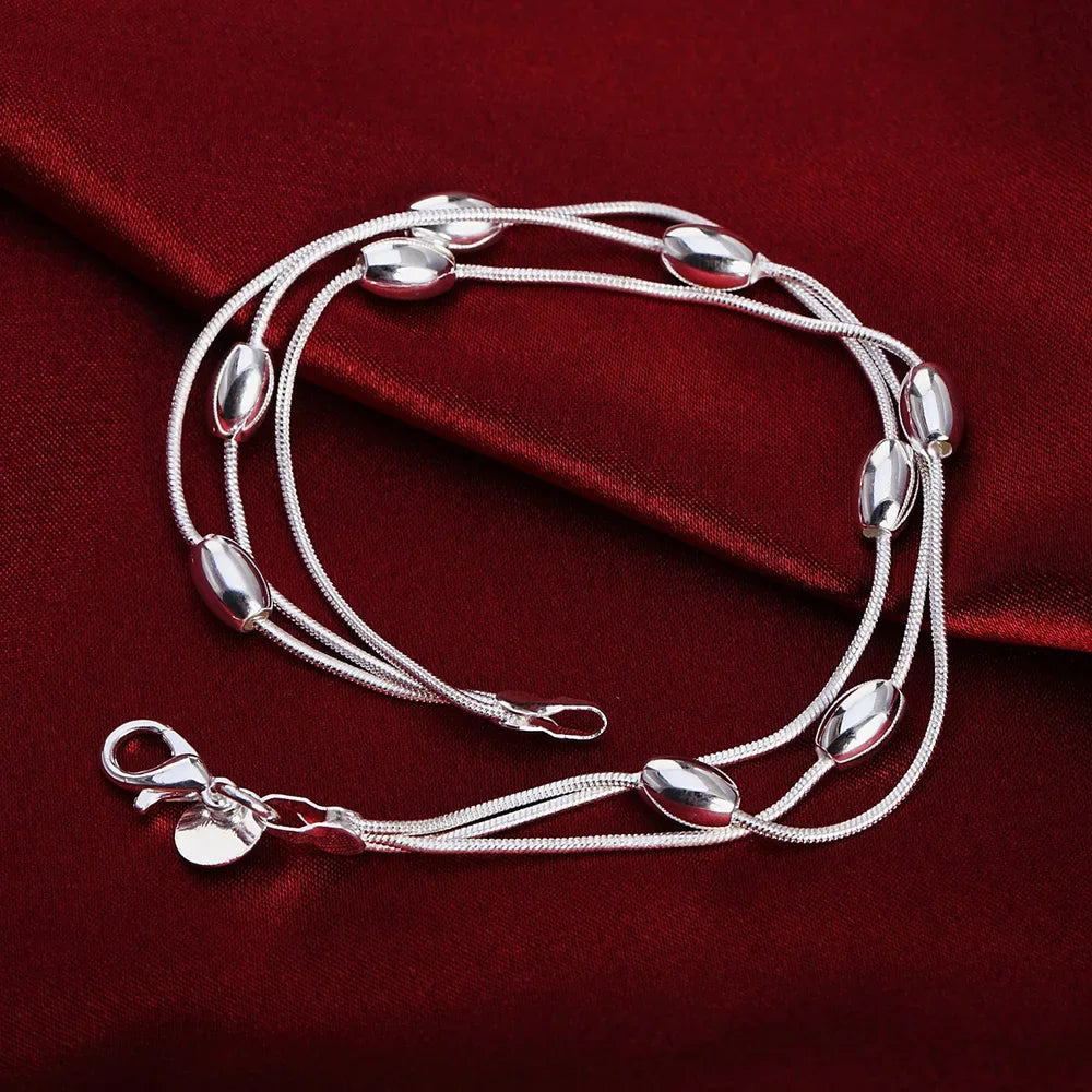 Bracelet Chaîne Torsadée Corde Argent 925 4MM – Unisexe Homme & Femme | Bijou Argent Mode & Élégance Intemporelle | Cadeau Premium