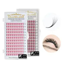 Extensions Cils Individuels ANNAFRIS Korean PBT 8-25mm – Matte Naturel Faux Vison | Fournitures Lashes Professionnel