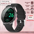 Smartwatch AMOLED 1.32" Unisexe 2025 – Cadran Personnalisable, Appels Bluetooth & Suivi Cardio | Sport & Fitness | Homme & Femme