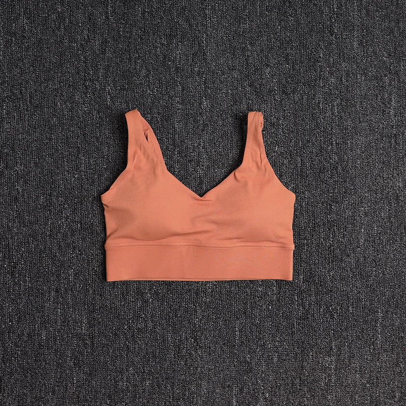Brassière Sport Femme Dos Nu Sexy – Anti-Choc, Sans Manches | Yoga, Running & Gym | Top Fitness Gainant & Respirant