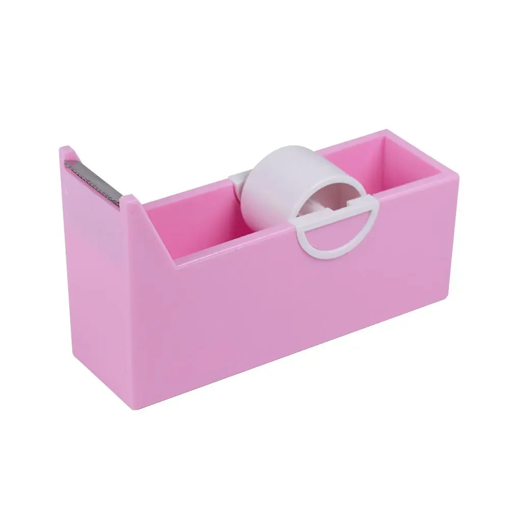 Distributeur Ruban Adhésif Extensions Cils Rotatif – Coupe-Ruban Plastique | Outil Pose Cils Professionnel
