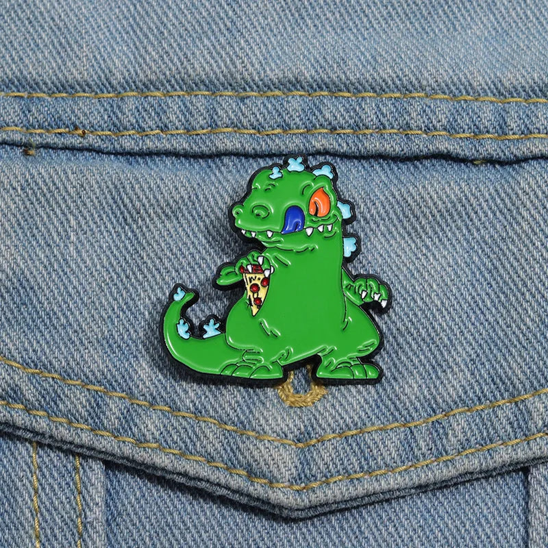 Pin's Émail Animaux Cartoon – Pingouin, Grenouille, Lapin & Chat | Broche Métal Badge Lapel | Bijou Cadeau Tendance