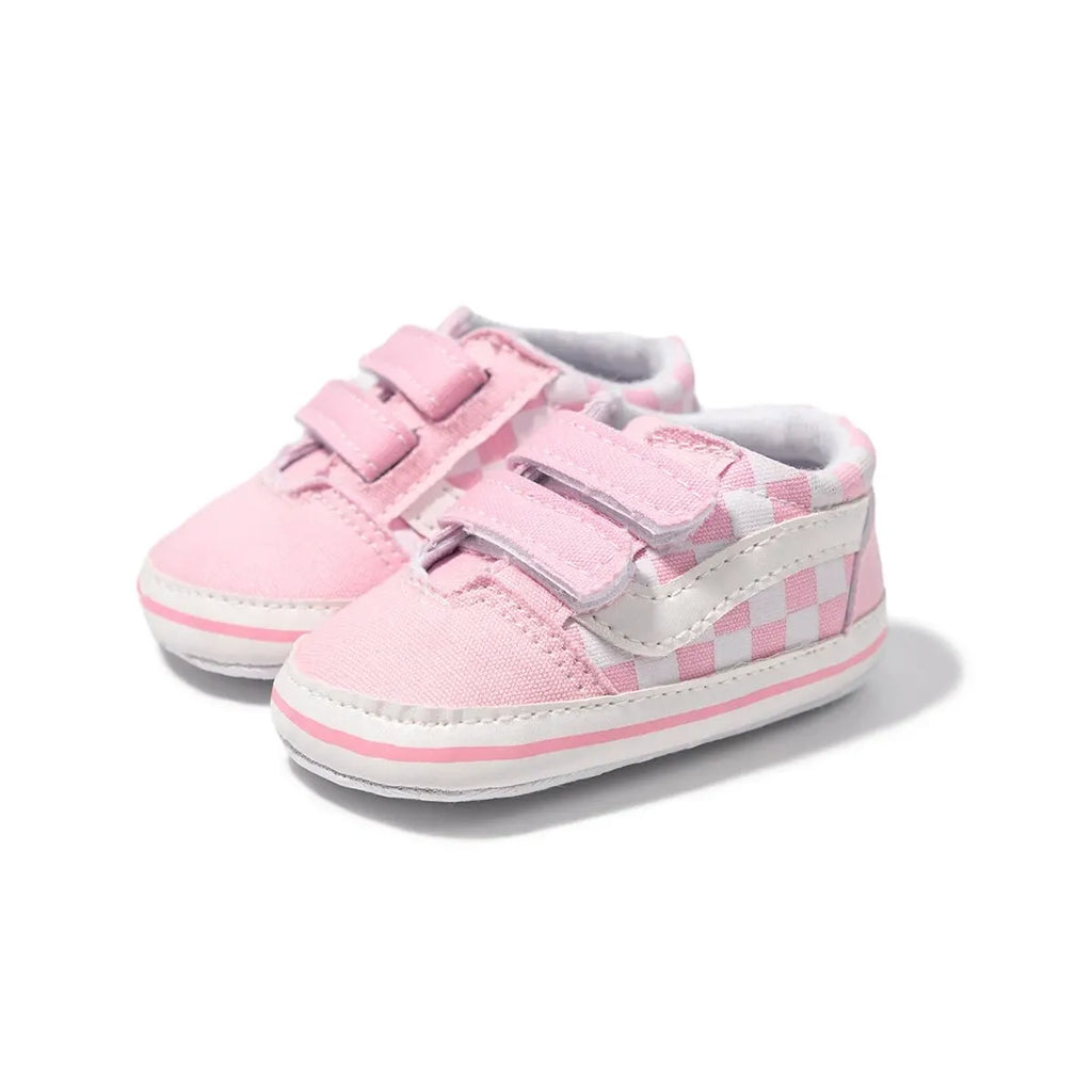 Chaussures Bébé Toile Unisexe Semelle Antidérapante – Sneakers Premiers Pas Garçon Fille Casual