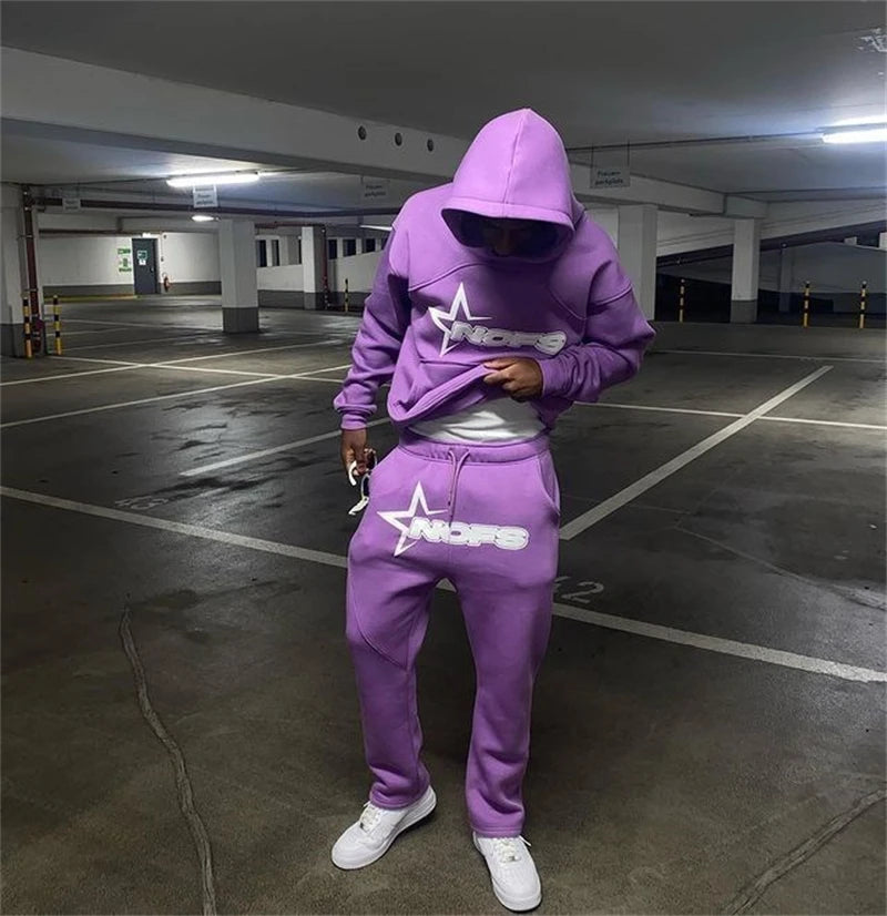Sweat à Capuche Homme Y2K Harajuku Hip Hop Imprimé Lettres Loose Punk Rock Gothic Goth Streetwear Tendance Alternatif Urbain – Hoodie Y2K Premium Goth Streetwear | Mode Homme Y2K Alternatif Premium