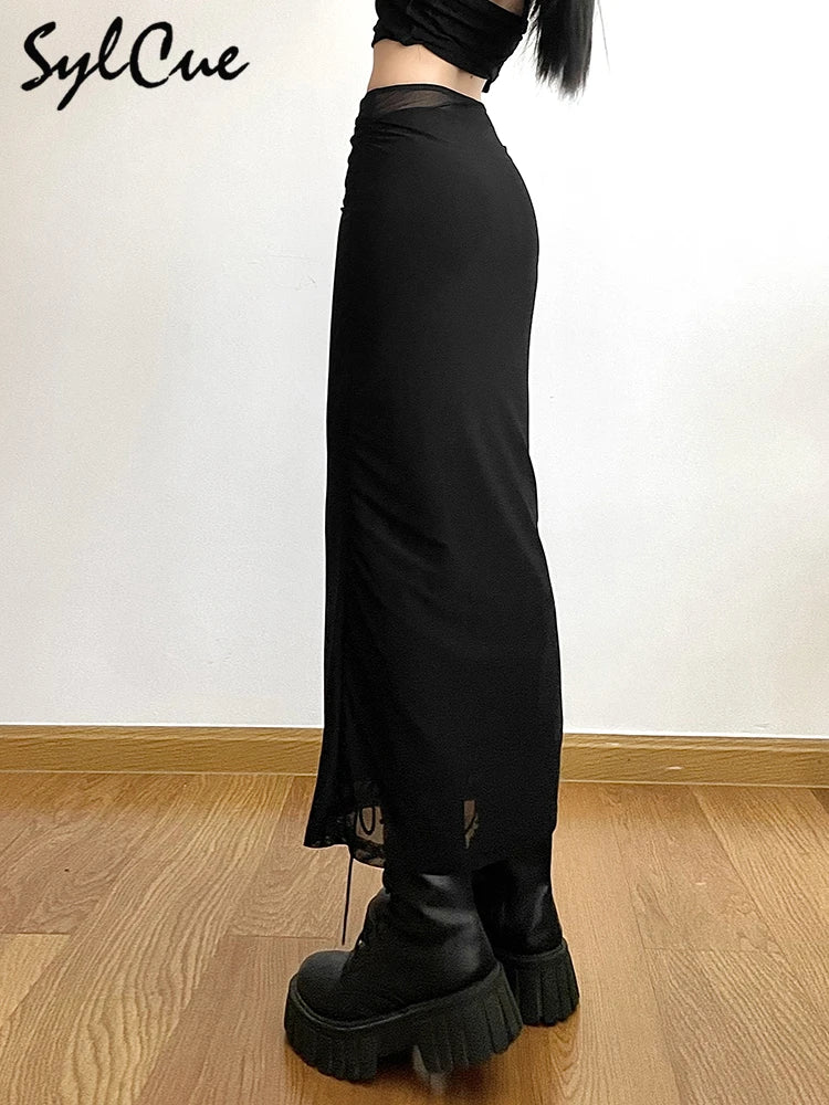 Sexy High-Waist Stretchrock - Enganliegend, Freizeit, Streetwear für Sommer & Reisen Damen | Sylcue