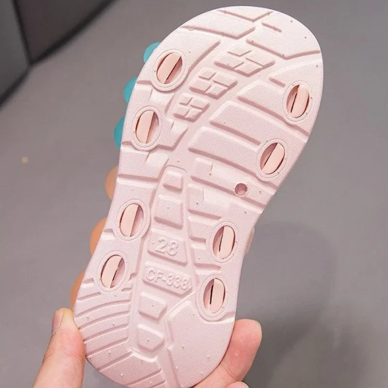 Sandales Enfant Garçon Fille Souples Respirantes – Chaussures Plage Été Antidérapantes Tout-Petits