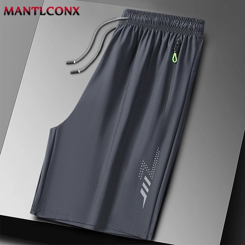 Short Homme Plage Sport Séchage Rapide Uni – Jogging Running Poches Zip Léger Loose Été | Mode Homme Outdoor Natation