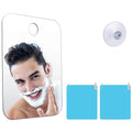 Miroir Anti-Buée Douche – Acrylique | Rasage & Maquillage Salle de Bain & Voyage