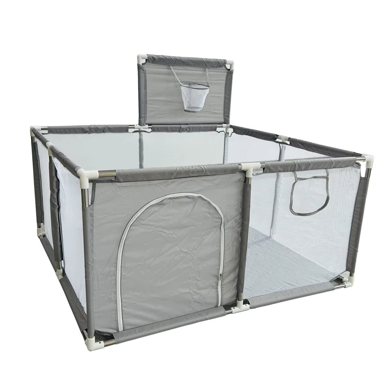 IMBABY Parc Bébé Sécurisé – Barrière de Protection Enfant | Piscine à Balles, Aire de Jeux Modulable Nouveau-Né