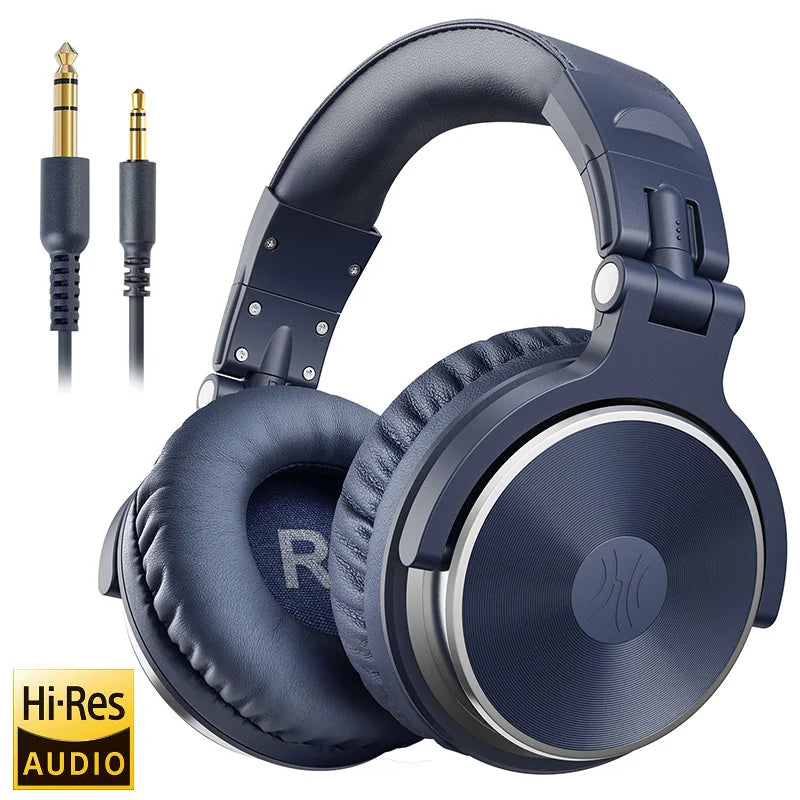 Oneodio Casque Studio DJ HiFi – Filaire Over-Ear Monitoring Musique & Gaming | Micro Intégré PC & Téléphone