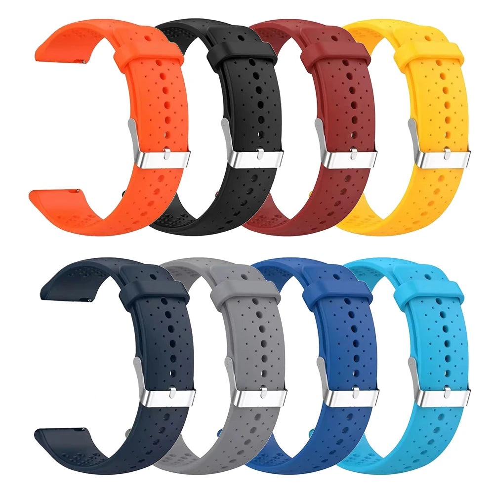 Bracelet Silicone Sport Suunto 20mm & 22mm – Compatible Race S, Vertical, Ocean, 5, 9 Peak Pro & 3 Fitness | Remplacement Premium